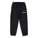 Disclaimer Pantalone Tuta tinta unita con Logo Nero per Bambino 25IDK5862 NERO DISCLAIMER 