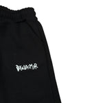 Disclaimer Pantalone Tuta tinta unita con Logo Nero per Bambino 25IDK5862 NERO DISCLAIMER 