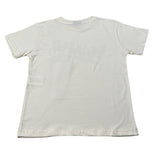 Disclaimer T-Shirt Girocollo tinta unita con Logo Panna per Bambino 25IDK58631 PANNA DISCLAIMER 