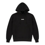Disclaimer Felpa Chiusa con Cappuccio tinta unita con Logo Nero per Bambino 25IDK58645X NERO DISCLAIMER 