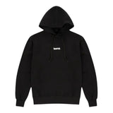 Disclaimer Felpa Chiusa con Cappuccio tinta unita con Logo Nero per Bambino 25IDK58645X NERO DISCLAIMER 