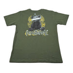 Disclaimer T-Shirt Girocollo tinta unita con Logo Verde per Bambino 25IDK58677 VERDE DISCLAIMER 