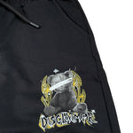 Disclaimer Pantalone Modello Tuta tinta unita con Stampa Nero per Bambino 25IDK58678 NERO DISCLAIMER 