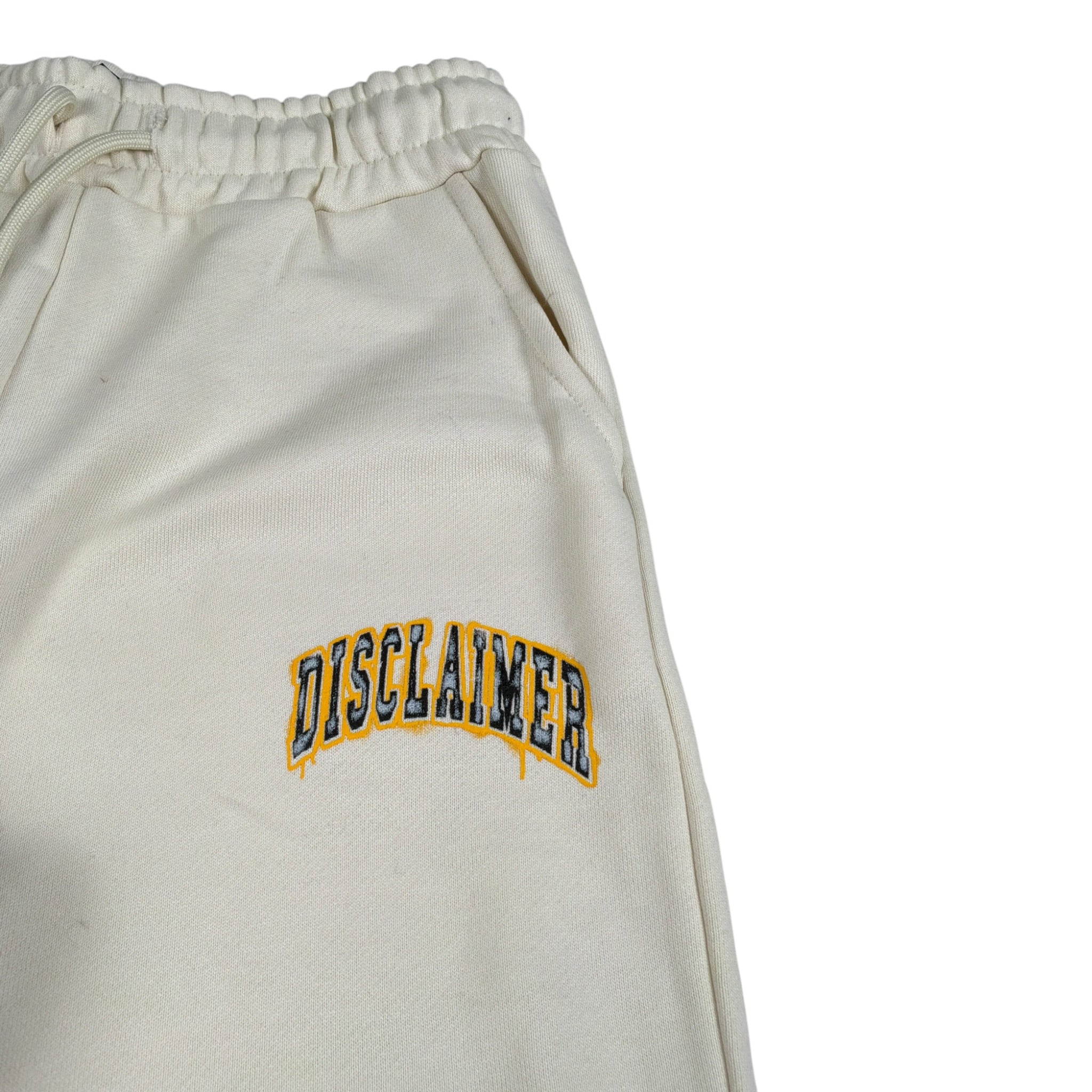 Disclaimer Pantalone Tuta tinta unita con Logo Panna per Bambino 25IDK58681X PANNA DISCLAIMER 