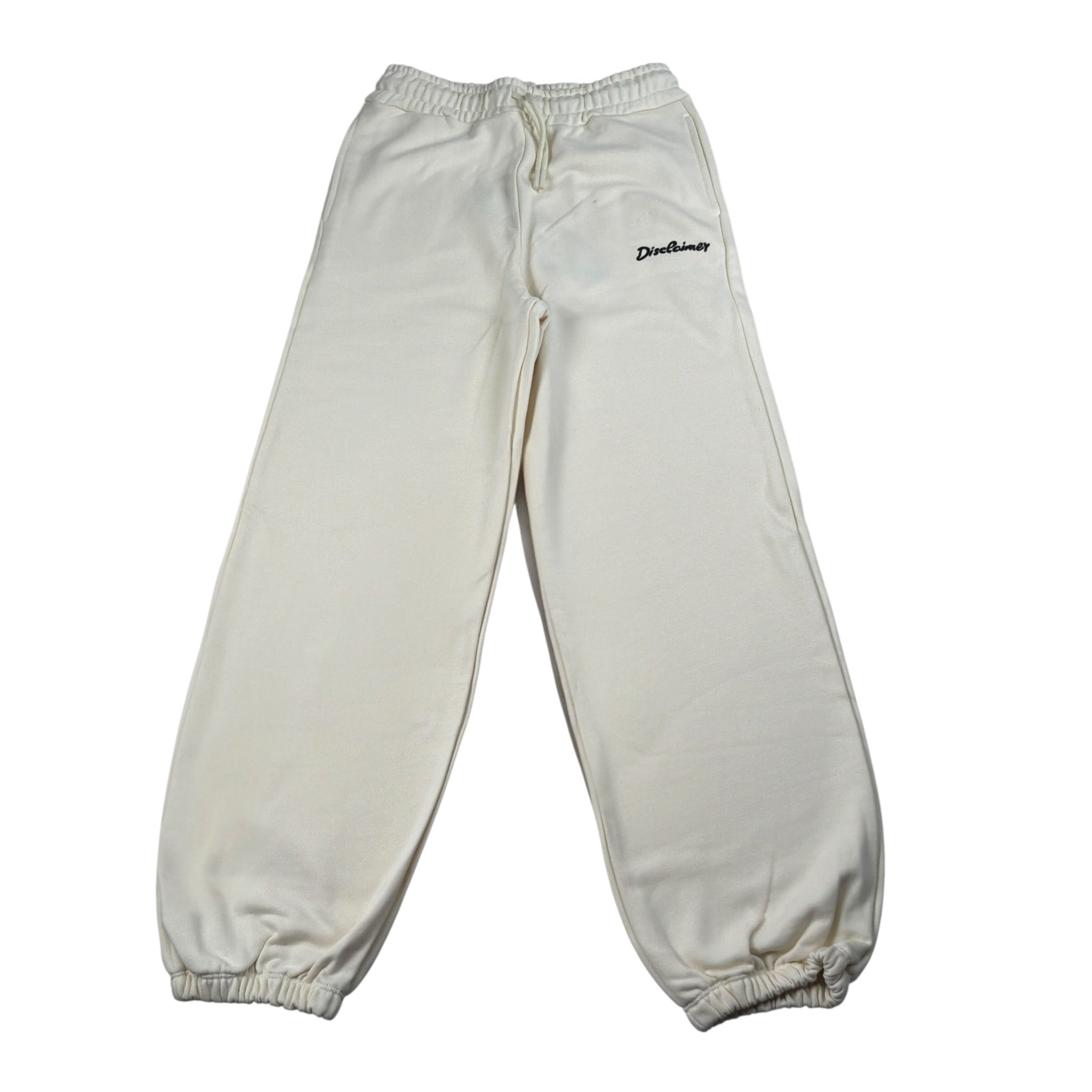 Disclaimer Pantalone Tuta tinta unita con Logo Panna per Bambino 25IDK58731 PANNA DISCLAIMER 