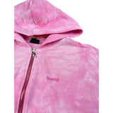 Disclaimer Felpa con Zip E Cappuccio tinta unita Rosa per Bambina 25IDK58733 ROSA DISCLAIMER 