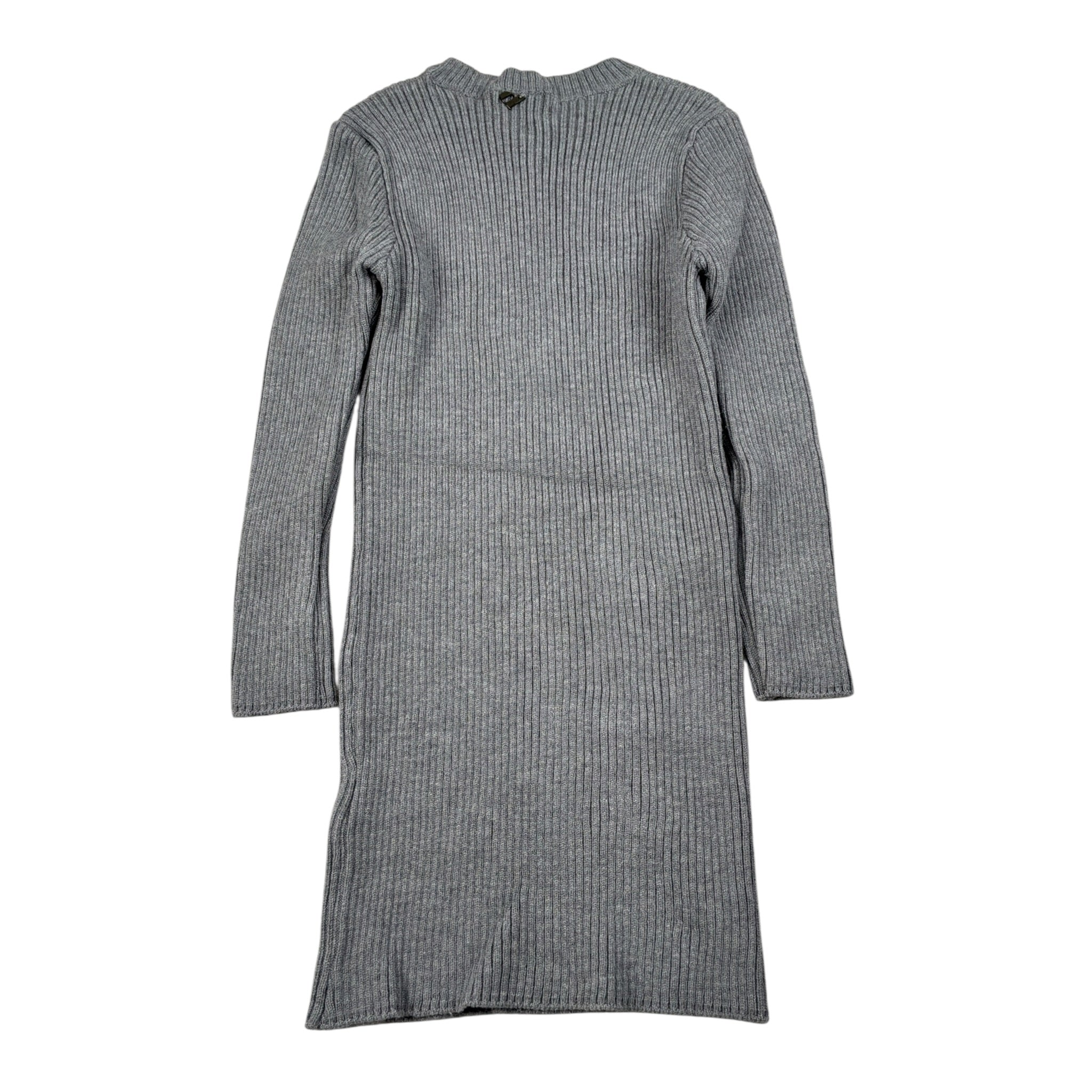 Dixie Abito Manica Lunga tinta unita Grigio per Bambina AB43230G79 GRIGIO DIXIE 
