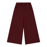 Dixie Pantalone tinta unita Modello A Palazzo Bordeaux per Bambina FJ35040G79 BORDEAUX DIXIE 