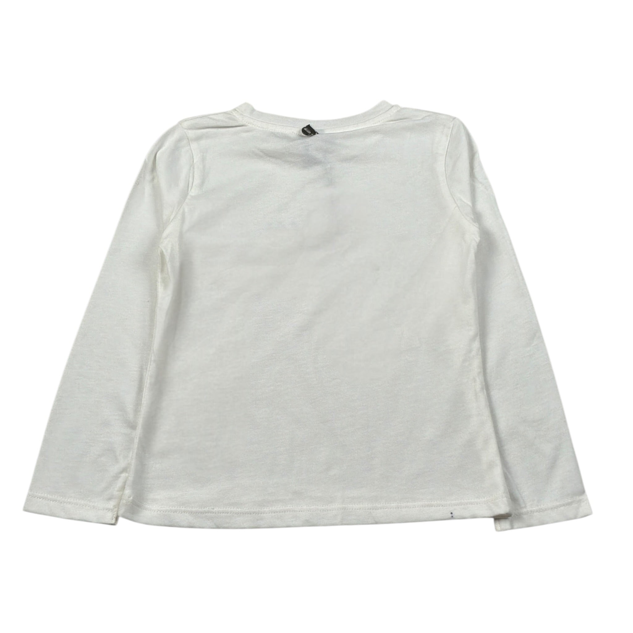 Dixie Shirt tinta unita con Stampa Bianco per Bambina ML51030G79 BIANCO DIXIE 