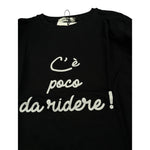 Dixie Shirt tinta unita con Stampa Nero per Bambina ML56030G79 NERO DIXIE 