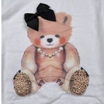 Dixie Shirt tinta unita con Stampa Bianco per Bambina ML82030G79 BIANCO DIXIE 