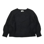 Dixie Maglia tinta unita Girocollo Nero per Bambina NB93230G79 NERO DIXIE 