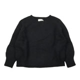 Dixie Maglia tinta unita Girocollo Nero per Bambina NB93230G79 NERO DIXIE 