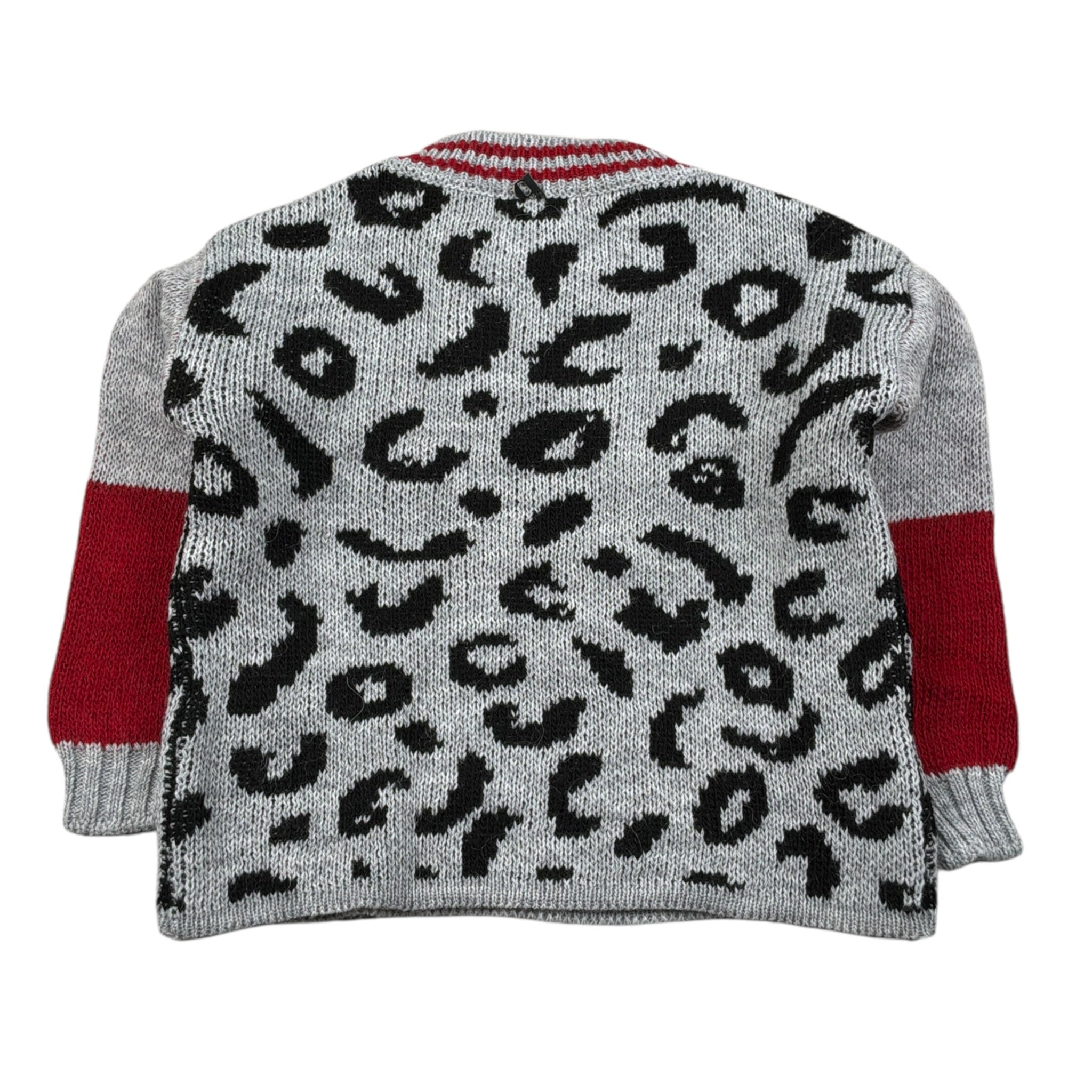 Dixie Maglia Girocollo tinta unita Fntasia Maculata Grigio per Bambina NBA6234G79 GRIGIO DIXIE 