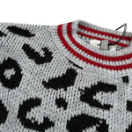 Dixie Maglia Girocollo tinta unita Fntasia Maculata Grigio per Bambina NBA6234G79 GRIGIO DIXIE 