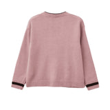 Dixie Maglia tinta unita Girocollo con Stampa Rosa per Bambina NBA7230G79 ROSA DIXIE 