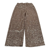 Dixie Pantalone tinta unita Modello Palazzo Paillettato Rosa per Bambina PE16390G79 ROSA DIXIE 