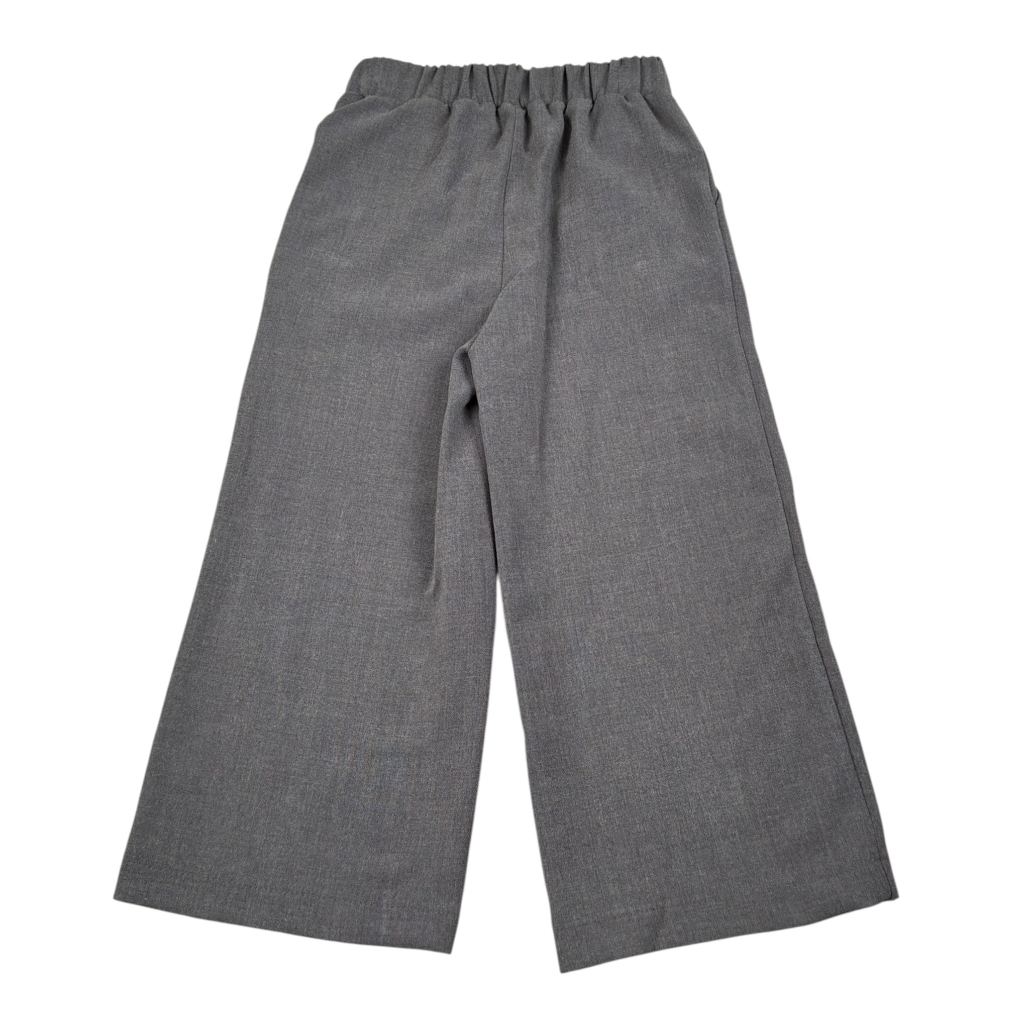 Dixie Pantalone tinta unita Modello Palazzo Grigio per Bambina PE69132G799 GRIGIO DIXIE 