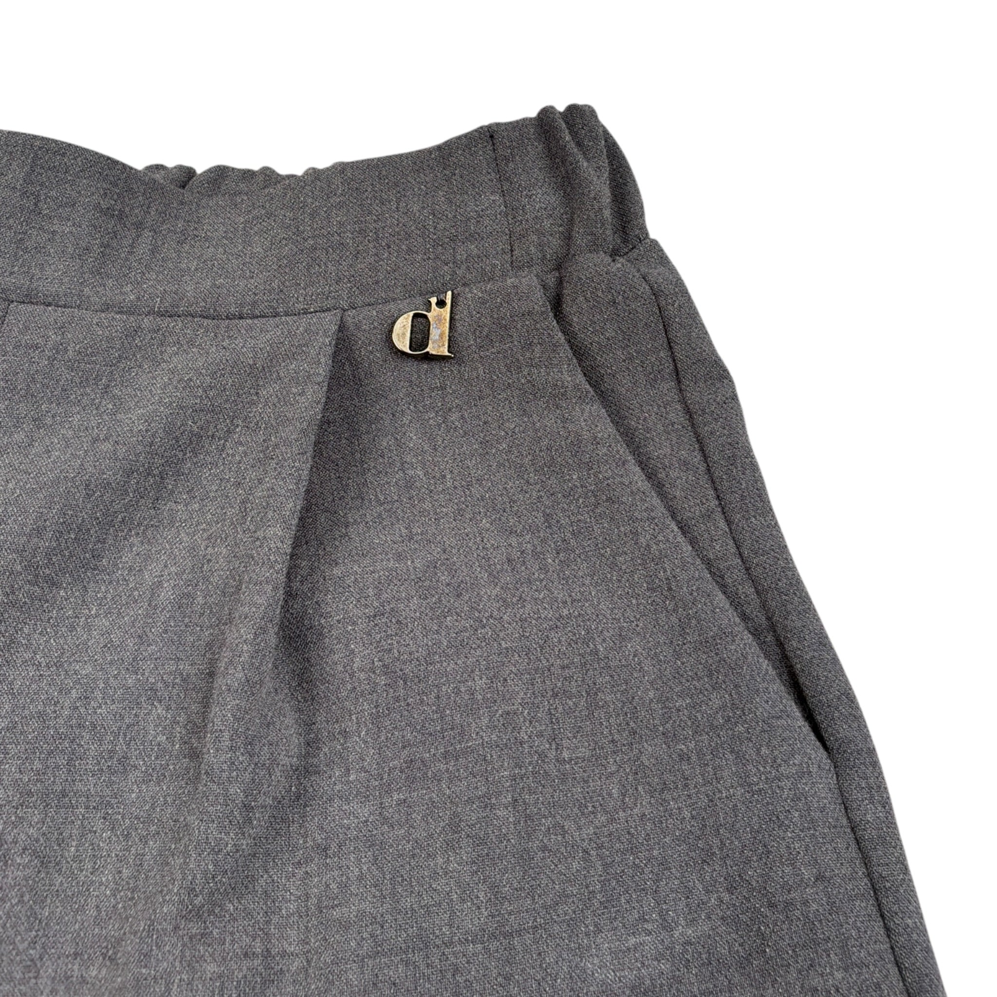 Dixie Pantalone tinta unita Modello Palazzo Grigio per Bambina PE69132G799 GRIGIO DIXIE 