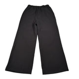 Dixie Pantalone tinta unita Modello Palazzo Nero per Bambina PE69132G799 NERO DIXIE 