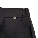 Dixie Pantalone tinta unita Modello Palazzo Nero per Bambina PE69132G799 NERO DIXIE 