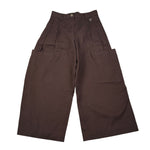 Dixie Pantalone tinta unita Modello Palazzo Marrone per Bambina PH52132G79 MARRONE DIXIE 