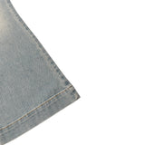 Dixie Jeans tinta unita Modello A Zampa Azzurro per Bambina PHB8012G64 AZZURRO DIXIE 