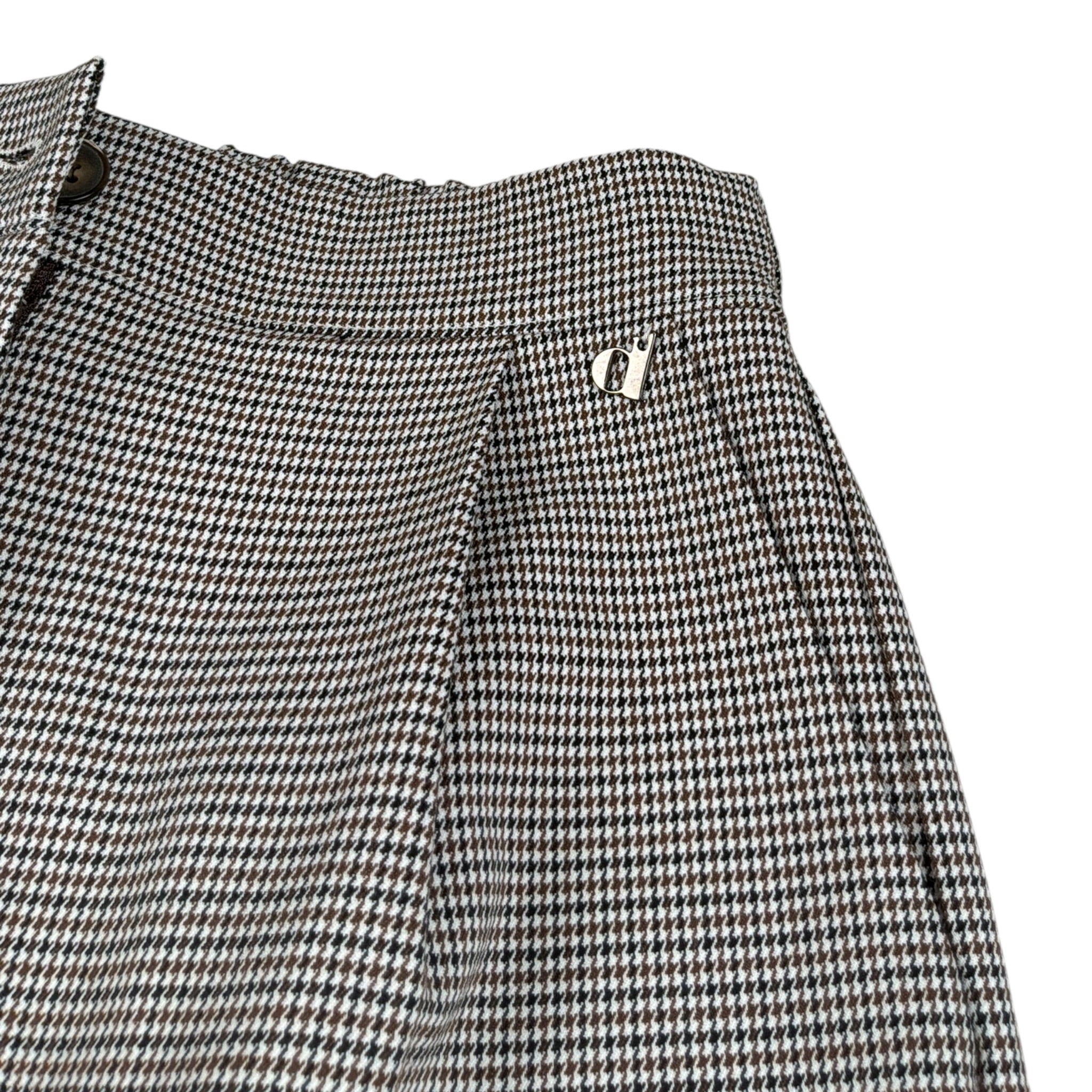 Dixie Pantalone Stampa Fantasia con Elastico In Vita Marrone per Bambina PHV1103G79 MARRONE DIXIE 