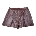 Dixie Short In Ecopelle tinta unita Bordeaux per Bambina RB09200G79 BORDEAUX DIXIE 
