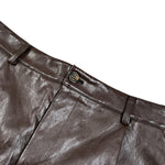Dixie Short In Ecopelle tinta unita Marrone per Bambina RB09200G79 MARRONE DIXIE 