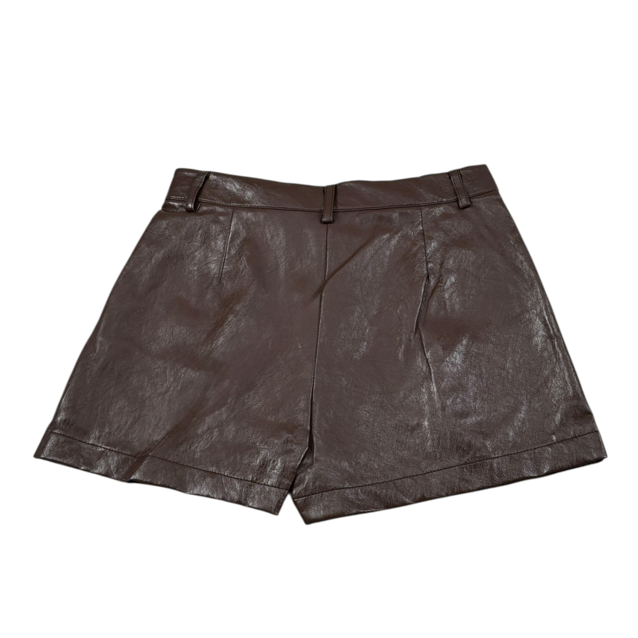 Dixie Short In Ecopelle tinta unita Marrone per Bambina RB09200G79XX MARRONE DIXIE 