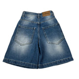 Dixie Short Modello Bermuda In Denim tinta unita Blu per Bambina RB24010G79 BLU DIXIE 