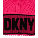 Dkny Cappello tinta unita con Logo Fuxia per Bambina D31292 FUXIA DKNY 
