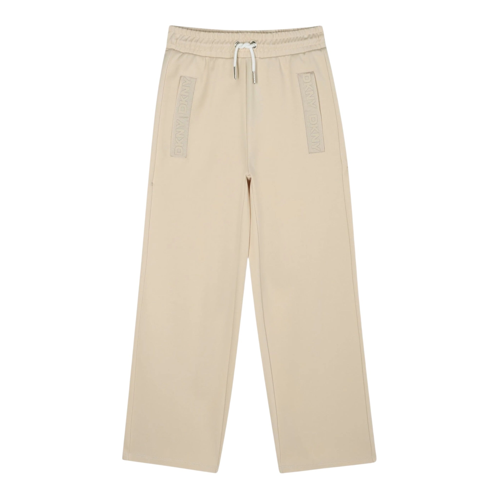 Dkny Pantalone Tuta Tnta Unita Beige per Bambina D62368 BEIGE DKNY 