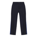 Dolce & Gabbana Pantalone tinta unita con Elastico In Vita Blu per Neonato L44P52 BLU DOLCE & GABBANA 