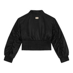 Dolce & Gabbana Giubbino tinta unita con Zip Nero per Bambina L5JBP6 NERO DOLCE & GABBANA 
