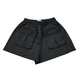 Dondup Short tinta unita con Elastico In Vita Nero per Bambina DFBE135 NERO DONDUP 