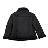 Dondup Montone tinta unita con Zip Nero per Neonato DFGB019N NERO DONDUP 