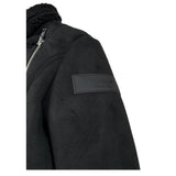 Dondup Montone tinta unita con Zip Nero per Neonato DFGB019N NERO DONDUP 