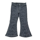 Dondup Jeans tinta unita Modello Zampa Fantasia Maculata Grigio per Neonata DFPA156 GRIGIO DONDUP 