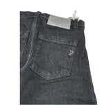 Dondup Jeans tinta unita Modello Palazzo Nero per Bambina DFPA157 NERO DONDUP 