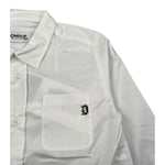 Dondup Camicia Manica Lunga tinta unita Bianco per Neonato DMCA003 BIANCO DONDUP 
