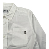 Dondup Camicia Manica Lunga tinta unita Bianco per Neonato DMCA003 BIANCO DONDUP 