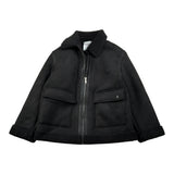 Dondup Giubbino tinta unita Modello Montone Nero per Bambino DMGB022 NERO DONDUP 