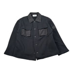Dondup Camicia tinta unita con Bottoni Nero per Bambino DMGC021 NERO DONDUP 
