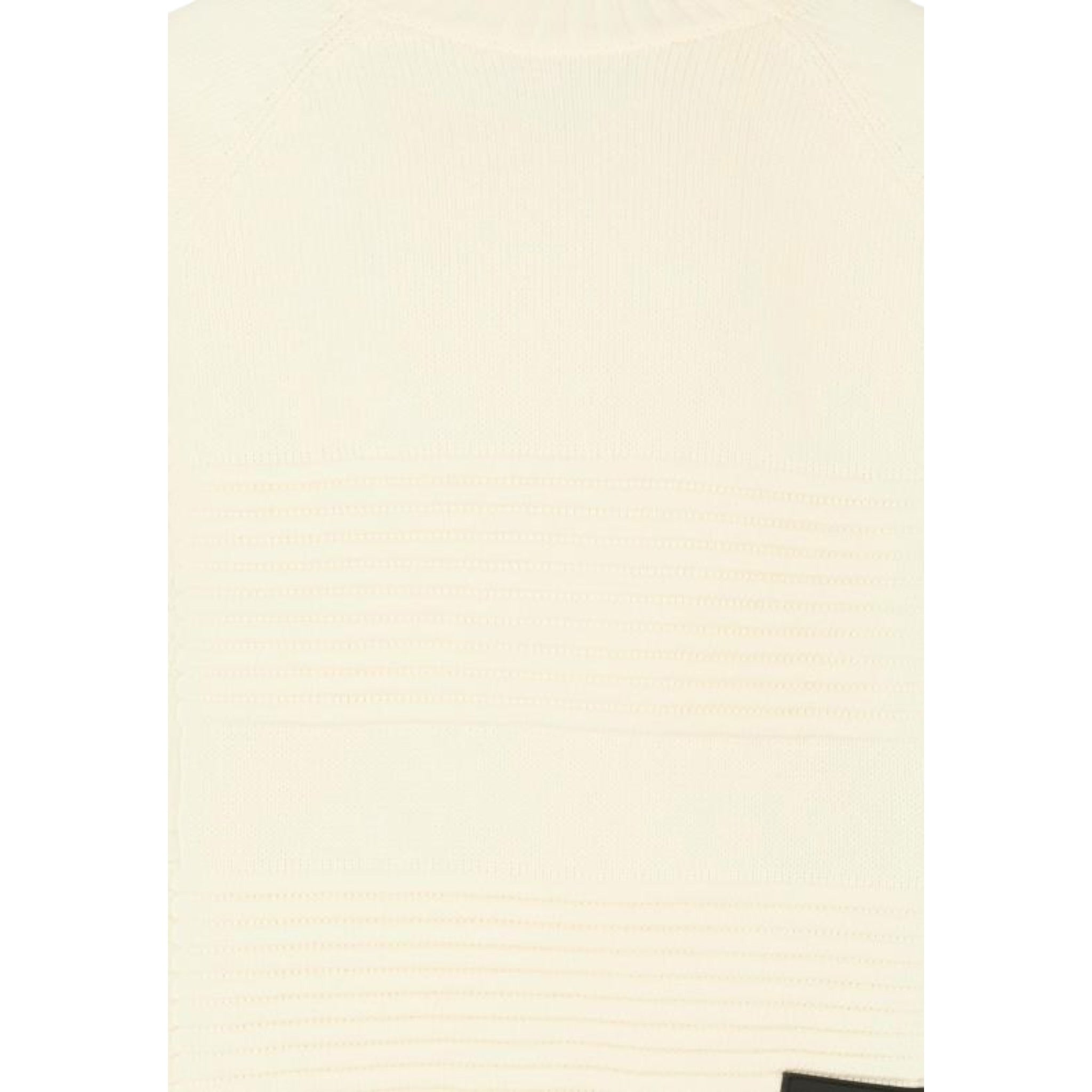 Dondup Maglia tinta unita con Logo Panna per Neonato DMMA029N PANNA DONDUP 