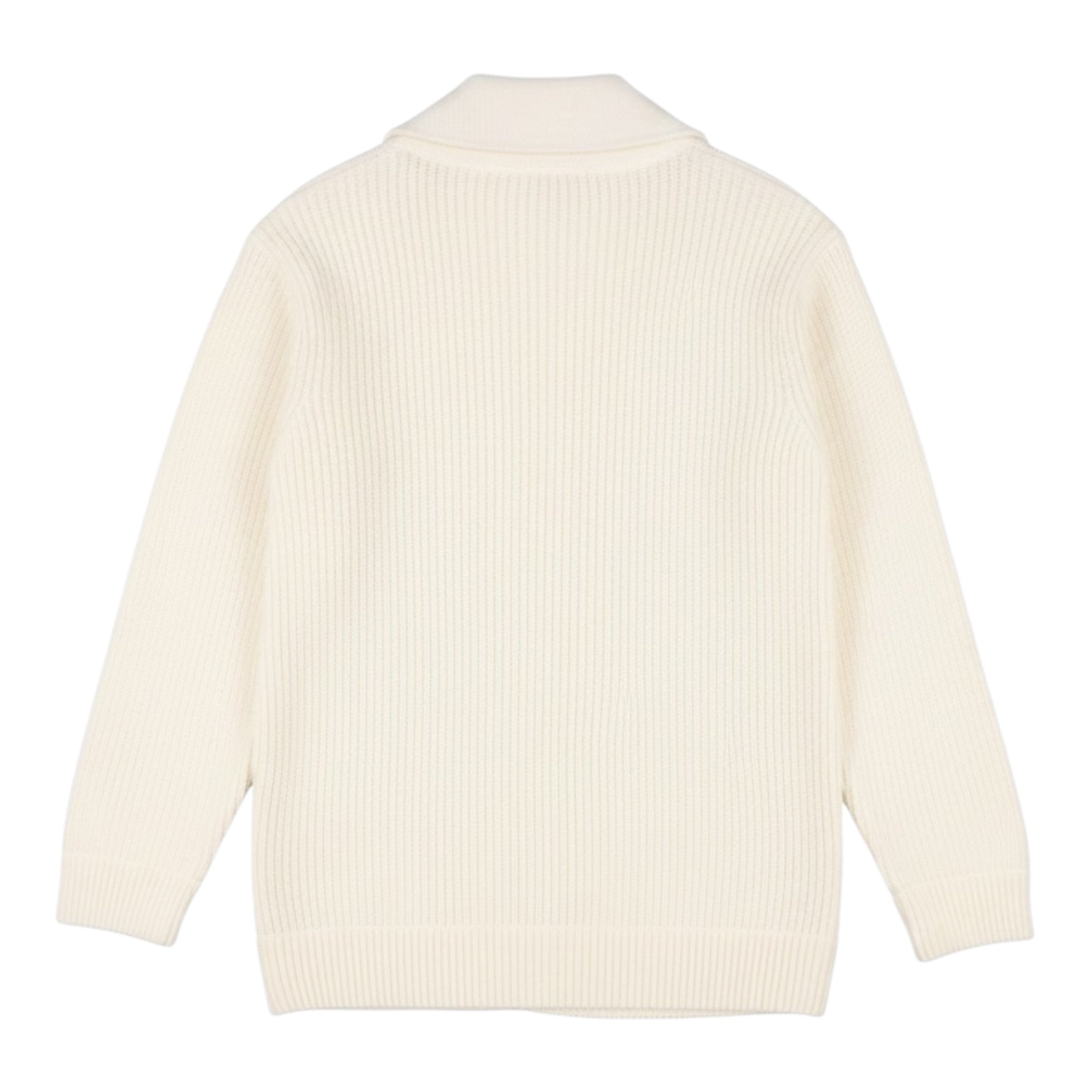 Dondup Cardigan tinta unita Panna per Bambino DMMA032 PANNA DONDUP 