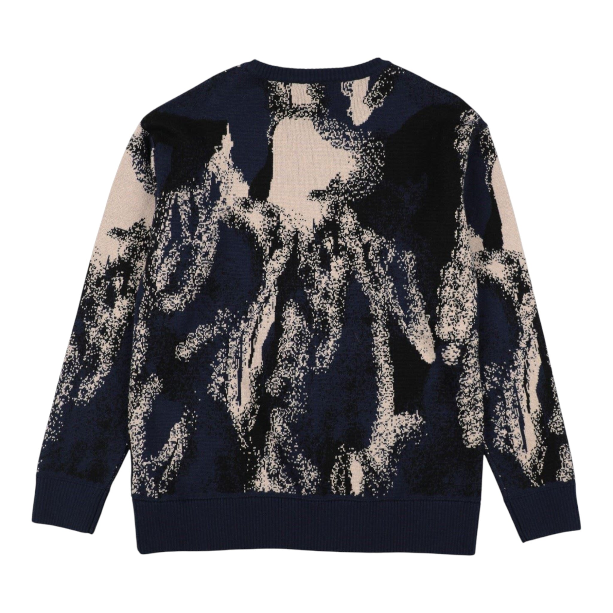 Dondup Maglia tinta unita con Stampa Blu per Bambino DMMA037 BLU DONDUP 