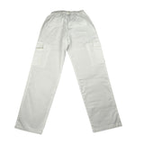 Dondup Pantalone tinta unita con Elastico In Vita Bianco per Bambino DMPA041 BIANCO DONDUP 