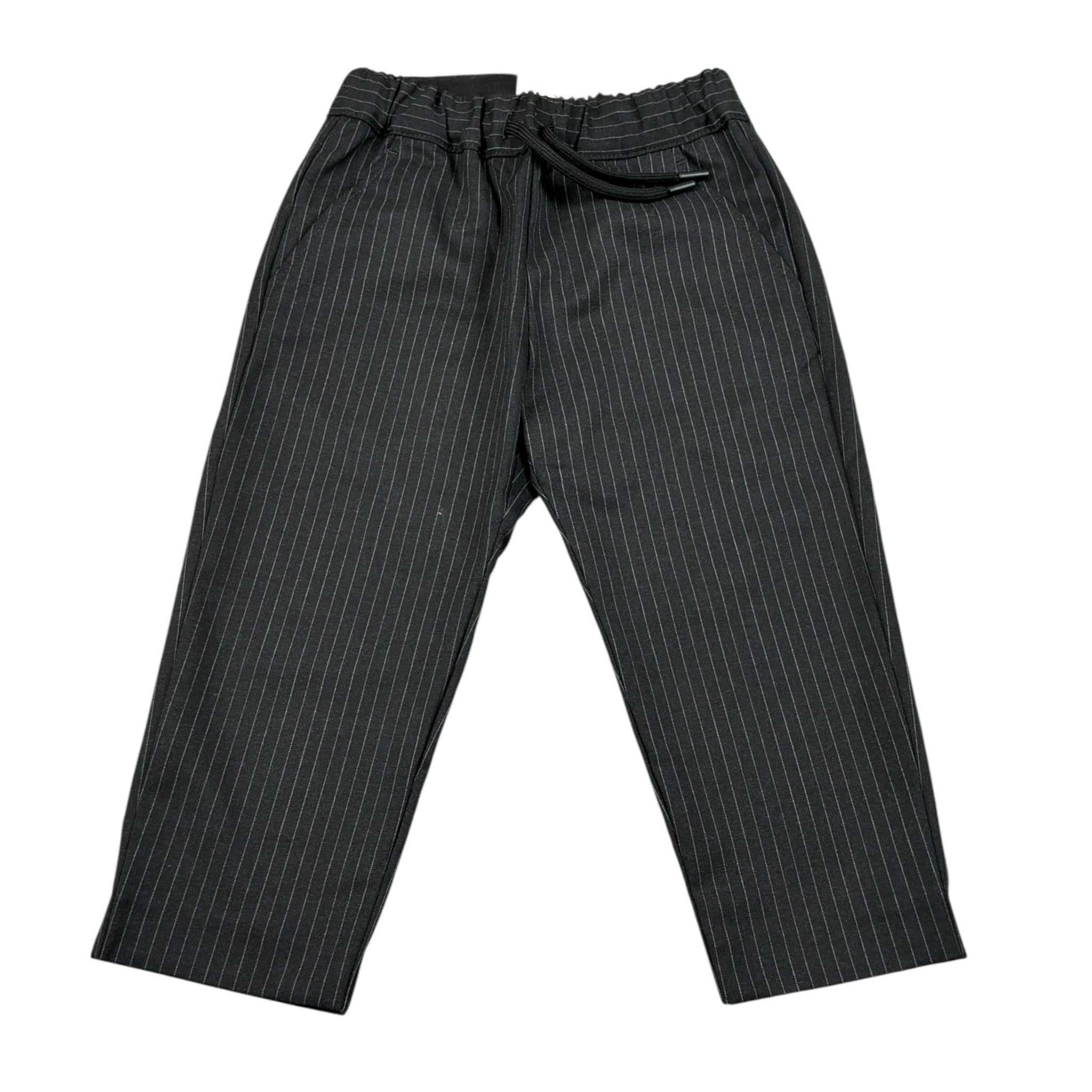 Dondup Pantalone tinta unita con Elastico In Vita Nero per Bambino DMPA143 NERO DONDUP 